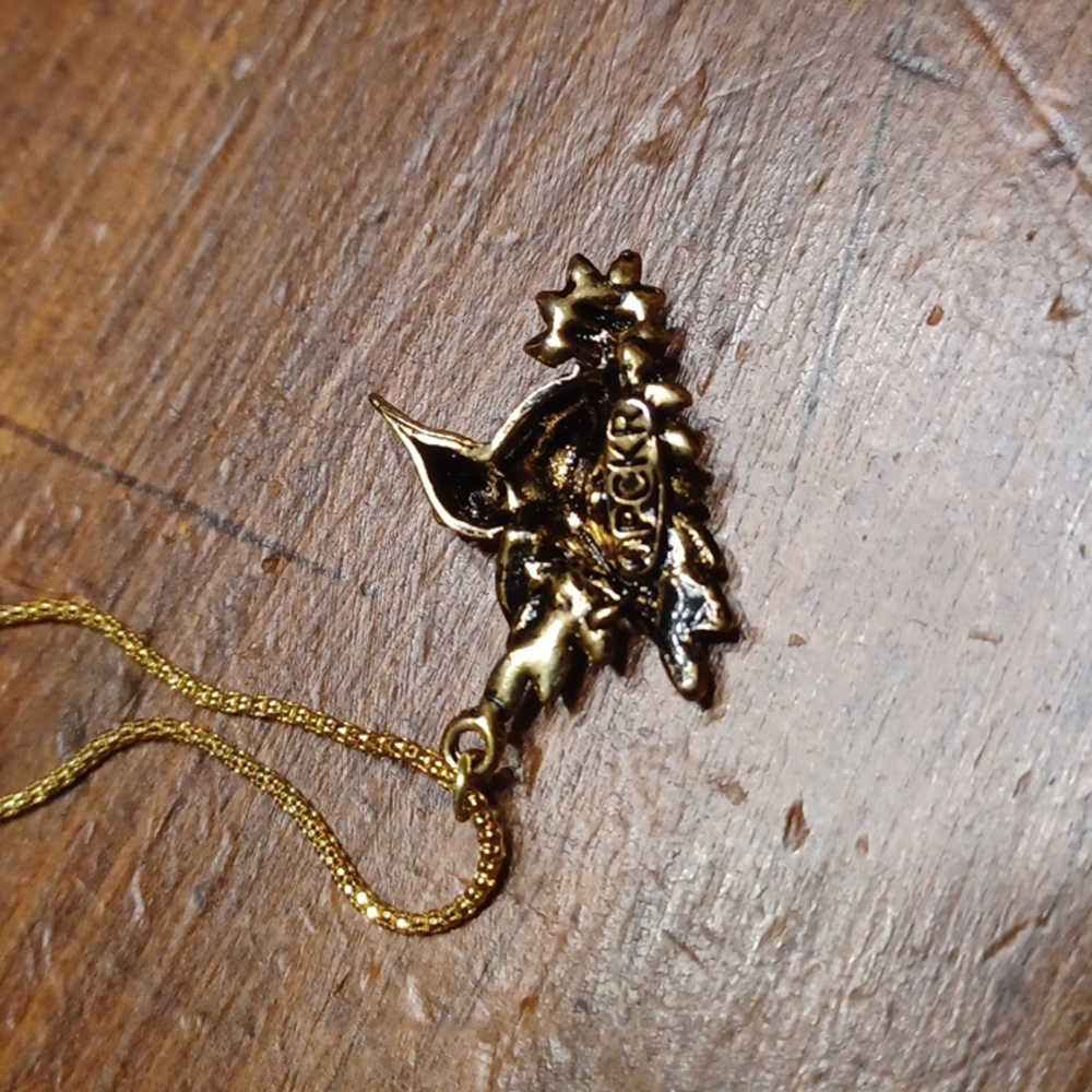 OPCKR Rhinestone Hummingbird Pin & Necklace - Picture 7 of 7